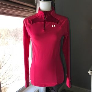 UnderArmor Coldgear 1/4 zip long sleeve pullover